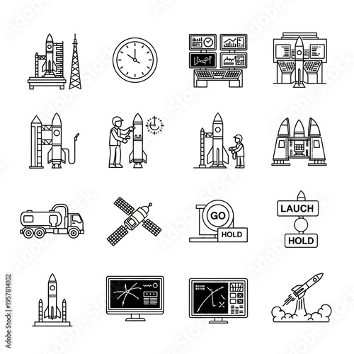 Rocket Space Shuttle Launch Vehicle.