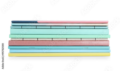 Stack of many different not...
