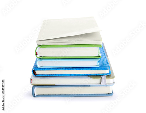 Stack of many different not...