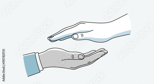 Wallpaper Mural Hands reaching out depicting connection collaboration trust and support Torontodigital.ca