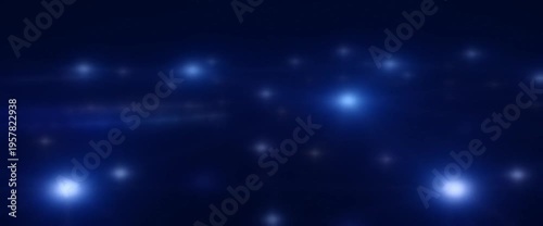 Blue Particle Space Energy Abstract Background