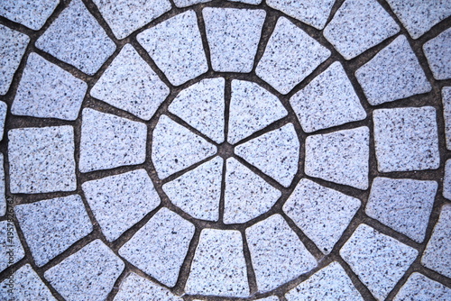 Canvas Print デザイン的な広場のタイル