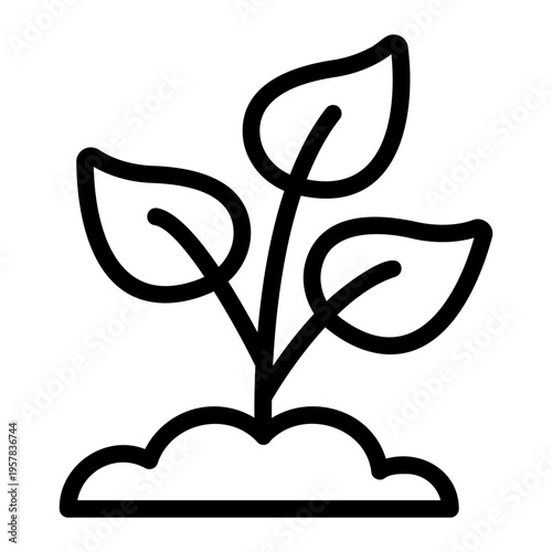 Plant sprout Line Icon