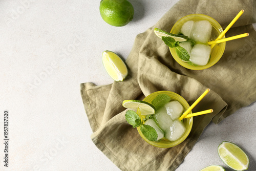 Composition with glasses of...