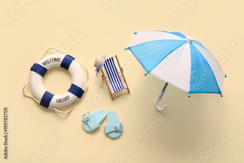 Composition with decorative...