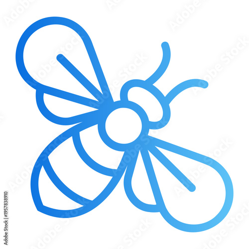 Bee Line Gradient Icon
