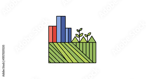 Urban Farming And Sustainable City Development Concept