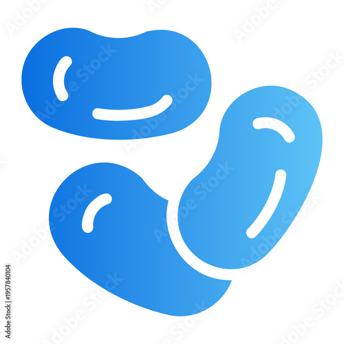 Jelly beans Line Gradient Icon