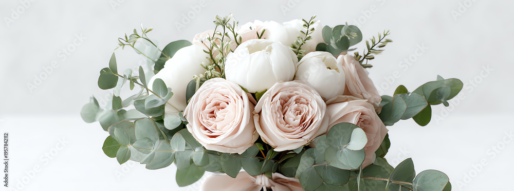 Fototapeta premium wedding bouquet, AI generated