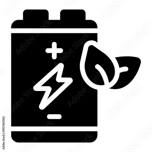 Battery storage Solid icon
