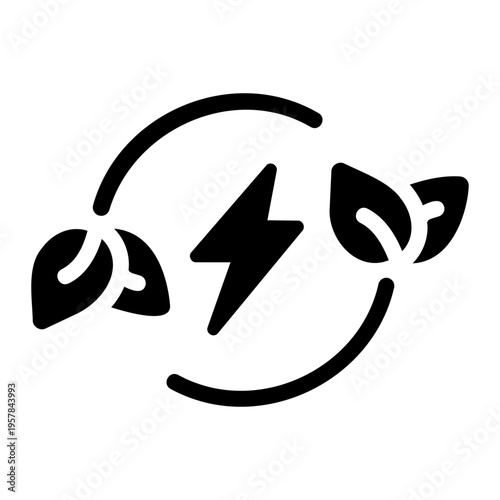 renewable  reseorces Solid icon