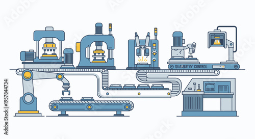 Industrial machinery manufacturing equipment factory 1.