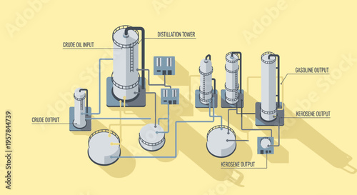 Industrial machinery parts diagram.