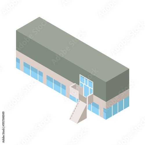 美術館の建物イラスト