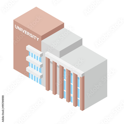 大学の建物イラスト