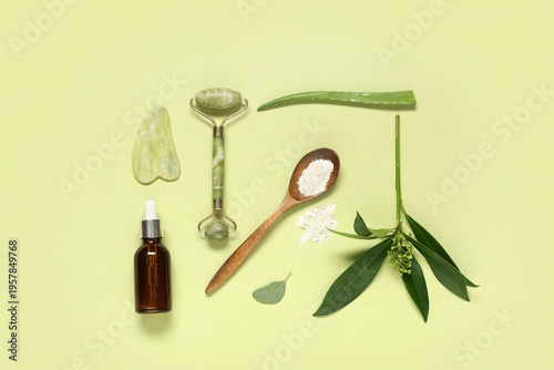 Face massage roller, guasha...