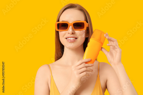 Beautiful young happy woman...