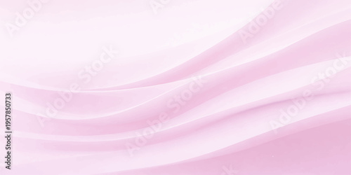 Abstract pink silk satin background with soft flowing waves and smooth elegant fabric texture design