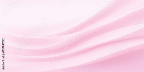 Elegant pink and purple silk fabric background with a soft flowing satin wave design and smooth luxury textile texture for an abstract wallpaper illustration