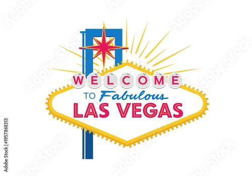 Welcome to Fabulous Las Vegas sign, a classic symbol of Nevada's entertainment capital and a beloved landmark
