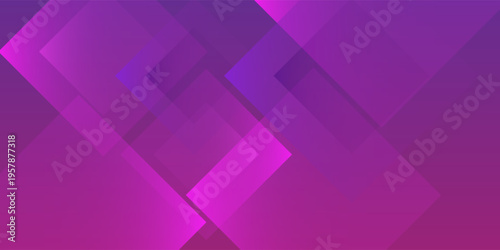 Vibrant ombre purple with geometric background