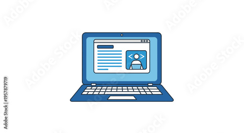 Laptop displaying code on screen