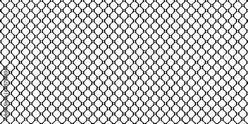 Black and white diamond pattern resembling netting or woven fabric