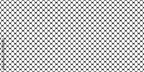 Intricate black netting pattern fills the entire frame with repeated nodes