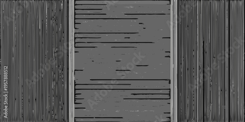 A grayscale image depicting a wooden surface with vertical lines