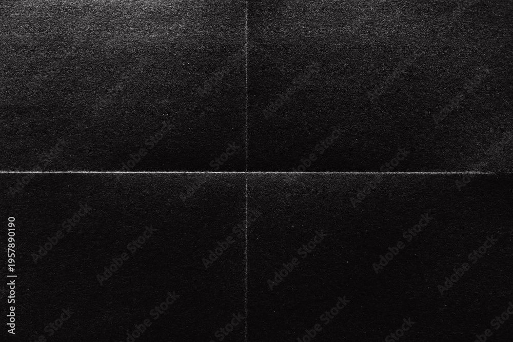 Fototapeta premium Textured black paper background with copy space