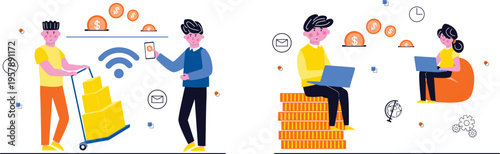 Digital transformation and remote collaboration in modern business logistics