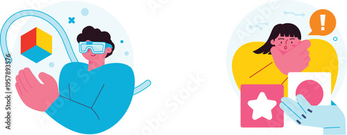 Contrast between technological innovation and user confusion in digital experiences