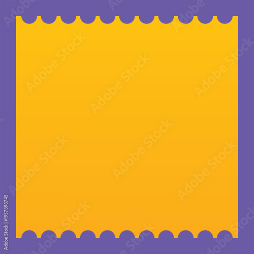 Simple design Cinema Ticket Vector template for invitation, event, concert, music festival, movie festival, show, performance, background Template.