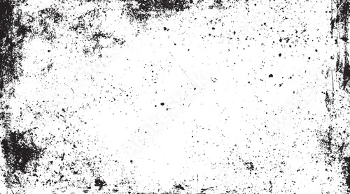 Abstract grunge black and white distressed texture  grunge abstract background design dust film grain speck grit grunge overlay on white background grain noise