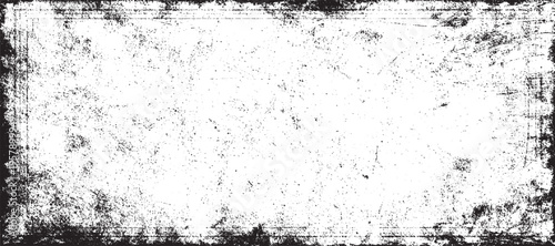 Abstract surface dust and rough dirty wall background or wallpaper with empty template for Vertical scratch dust grunge texture background with scattered distress edges black and white grunge  texcer