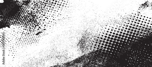 Subtle halftone vector texture overlay. abstract halftone overlay effect on a white background detailed halftone texture overlay