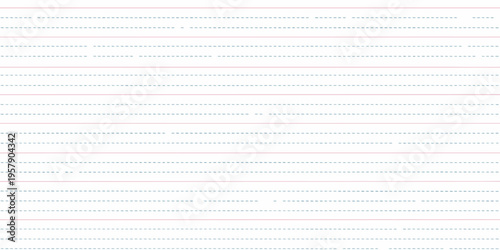 Lined paper background with red and blue horizontal guide lines