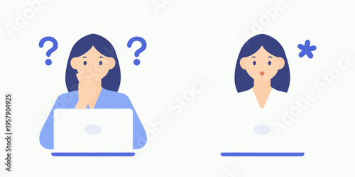 Two women with laptops contemplate questions and a surprising discovery