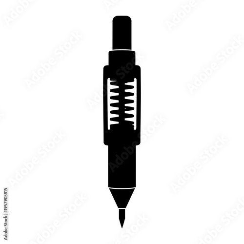 Pocket Penetrometer Silhouette, Spring Loaded Soil Tester for Geotechnical Engineering and Field Compaction Analysis
