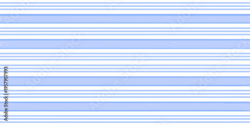 Horizontal stripes in varying shades of blue and white