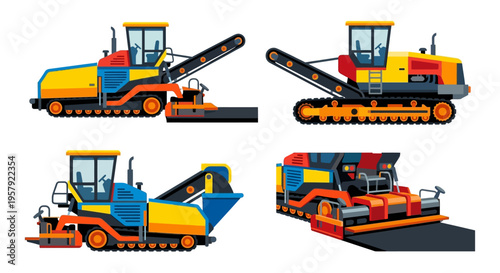 Diverse group of people happily planting trees and gardening together