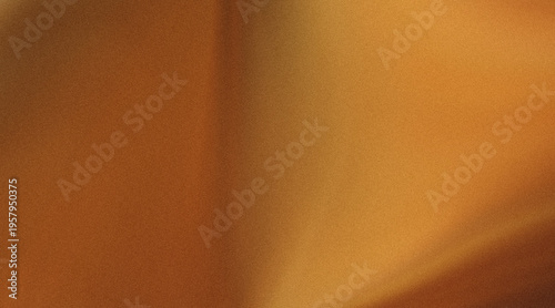 Abstract smooth gradient background with grain texture and warm brown tones