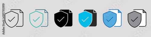 Policy Single Icon Pack Multistyle