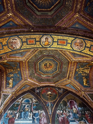 Photography ceiling of the church