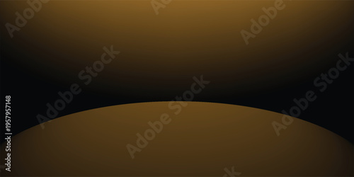Luxury Black Gold Abstract Podium Background Elegant Gradient Stage Design