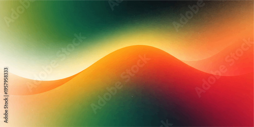 Abstract an elegant design, where dynamic colors, smooth curves, and gradients blend together in a stunning display of sophistication. It evokes a feeling of creative energy.