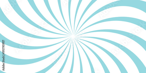 Blue sun rays background - Vector 10 eps