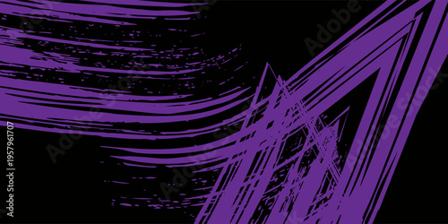 Black sports background design with purple abstract template. Sports players in various activities. Football, basketball, baseball, tennis, rugby, Eps 10.