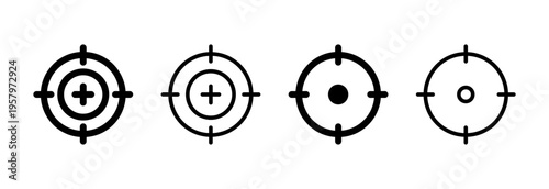 Target icon vector illustration. goal icon vector. target marketing sign and symbol
