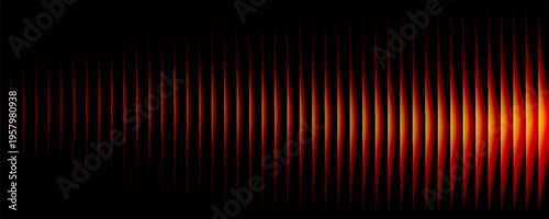 Striking abstract background featuring a fiery wave pattern with intense orange and black hues, creating a dramatic and visually captivating effect.
